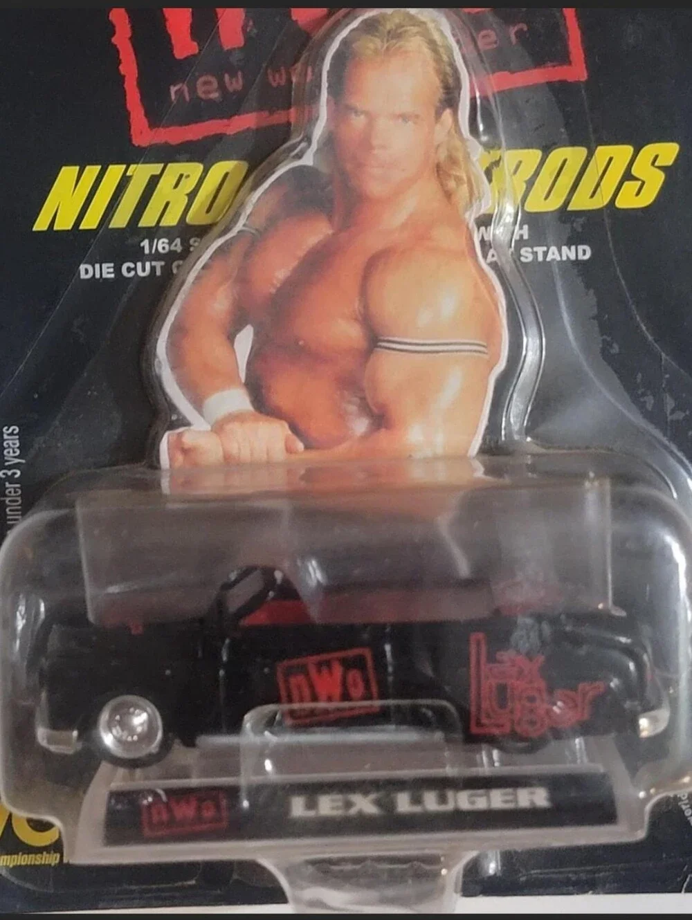 Lex Luger nWo Nitro-Street Rods Die Cast Car by Racing Champions 1999